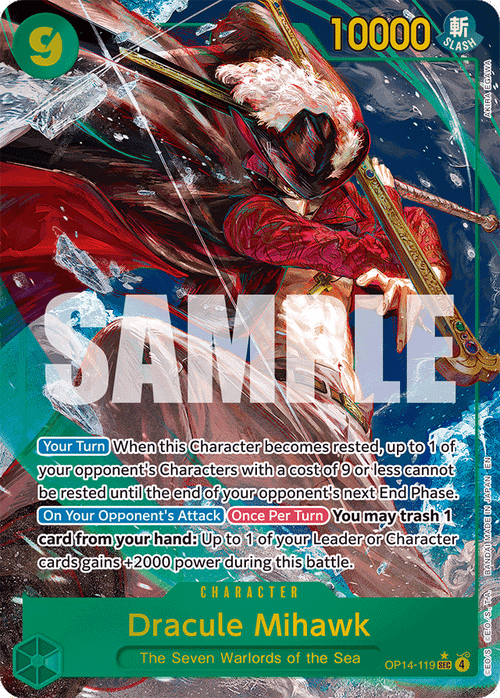 Dracule Mihawk (Alternate Art)