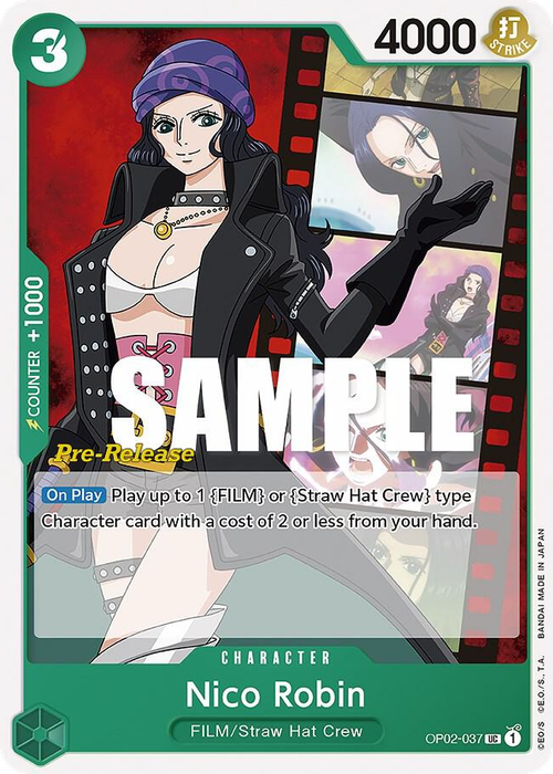Nico Robin (Pre-Release Stamp)
