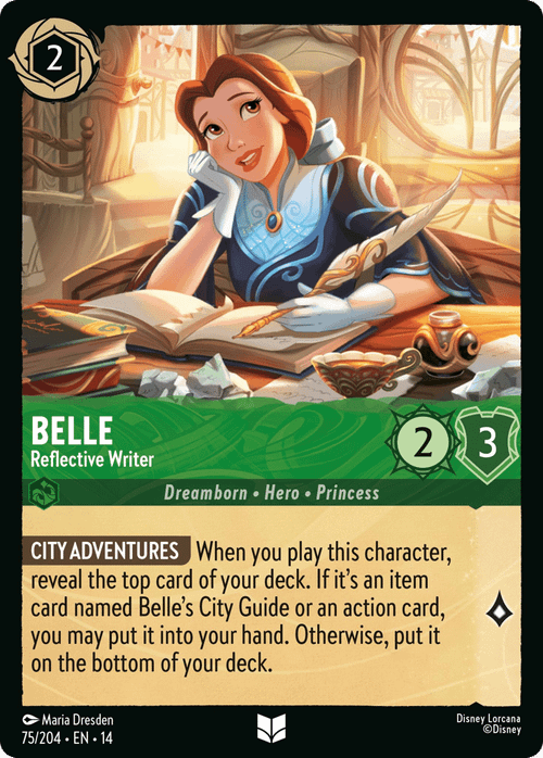 Belle - Reflective Writer