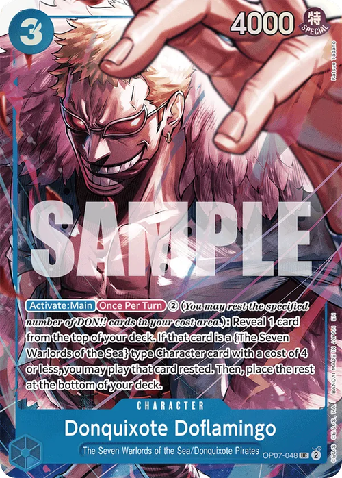 Donquixote Doflamingo (Seven Warlords of the Sea)