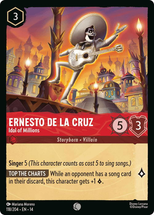 Ernesto de la Cruz - Idol of Millions
