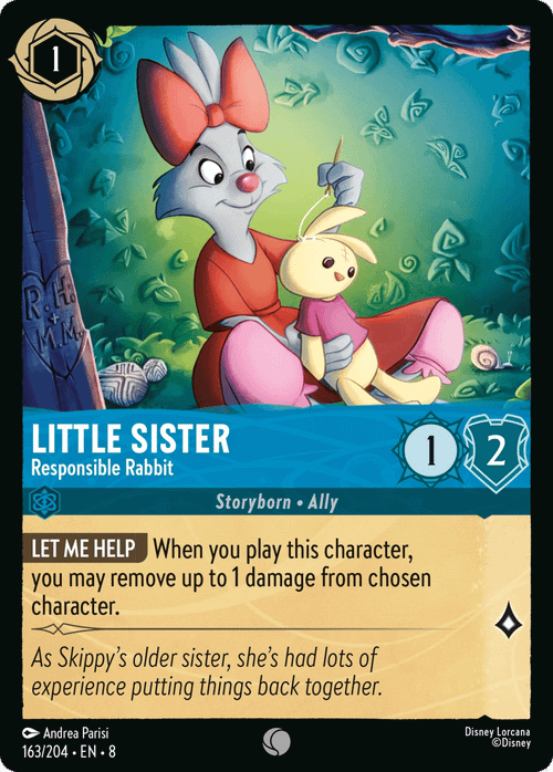 Little Sister - Responsible Rabbit