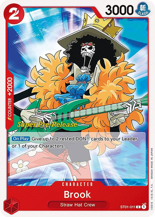 Brook (Super Pre-Release Stamp)