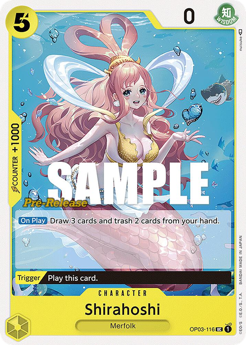 Shirahoshi (Pre-Release Stamp)