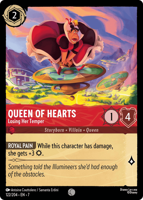 Queen of Hearts - Losing Her Temper