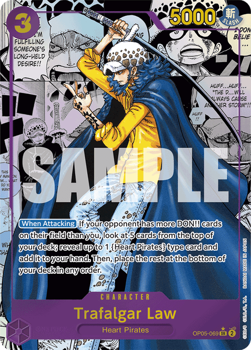 Trafalgar Law (Manga, Non-Textured)