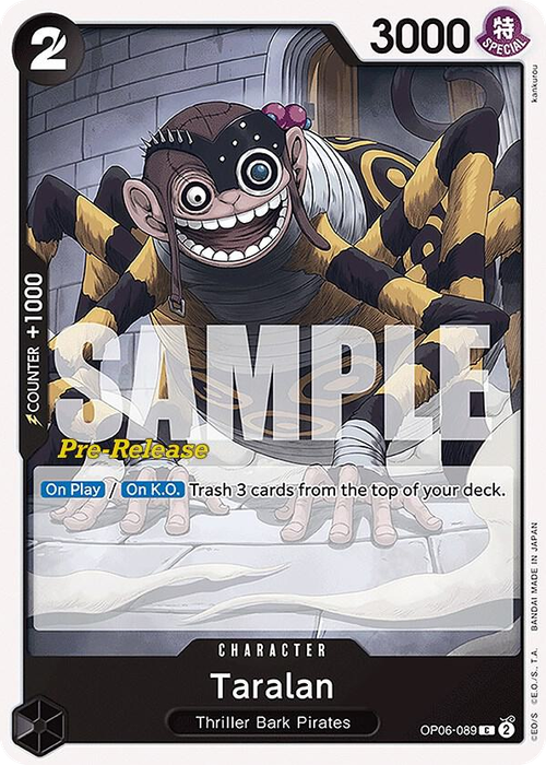 Taralan (Pre-Release Stamp)
