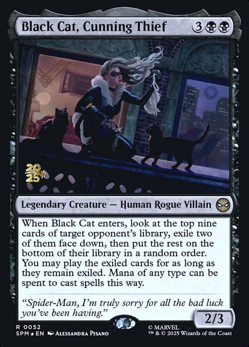 Black Cat, Cunning Thief