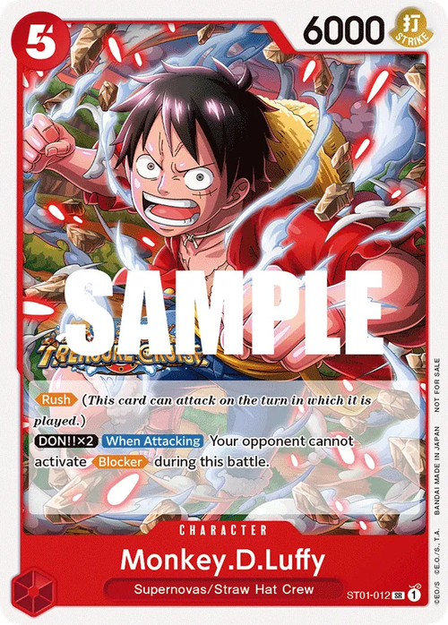 Monkey.D.Luffy (Treasure Cruise Stamp)