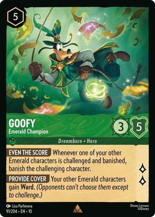 Goofy - Emerald Champion