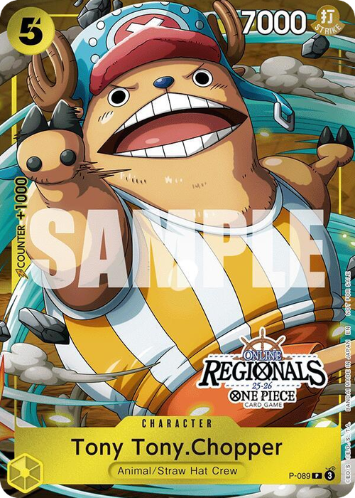Tony Tony.Chopper (Online Regional Participant Stamp)