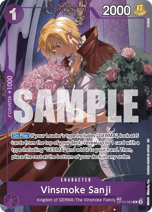 Vinsmoke Sanji (Treasure Rare)