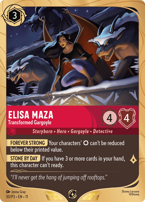 Elisa Maza - Transformed Gargoyle
