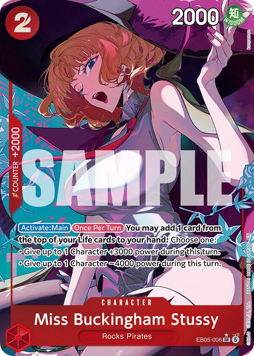 Miss Buckingham Stussy (Alternate Art)