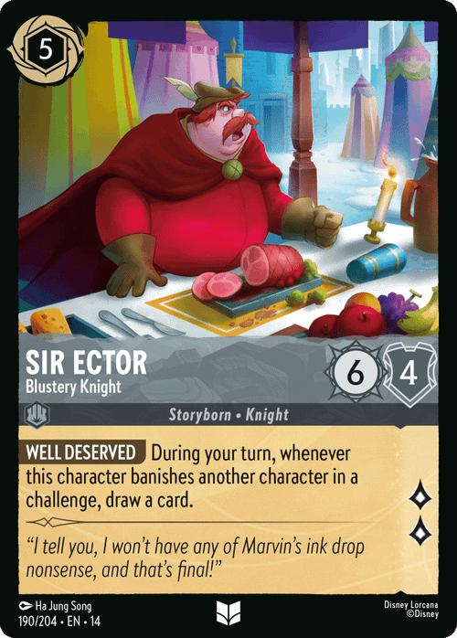 Sir Ector - Blustery Knight