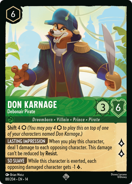 Don Karnage - Debonair Pirate