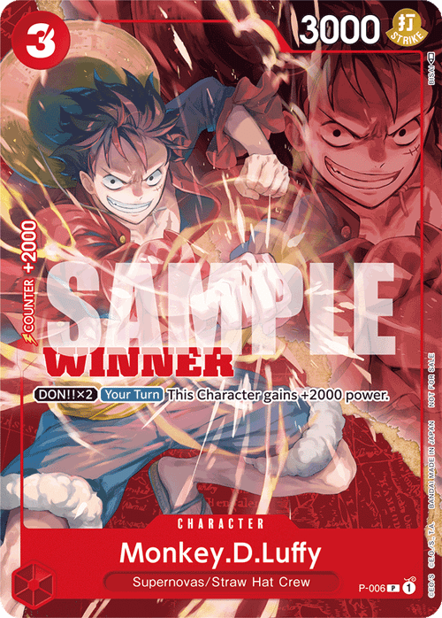 Monkey.D.Luffy (Champion Stamp)