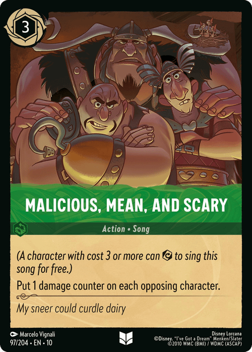 Malicious, Mean, and Scary