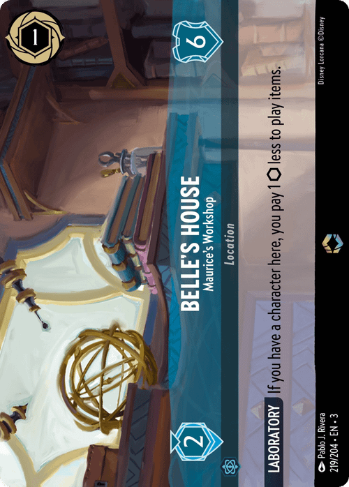 Belle's House - Maurice's Workshop