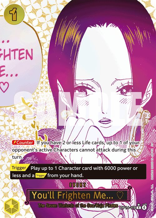 You'll Frighten Me... ♡ (Alternate Art)