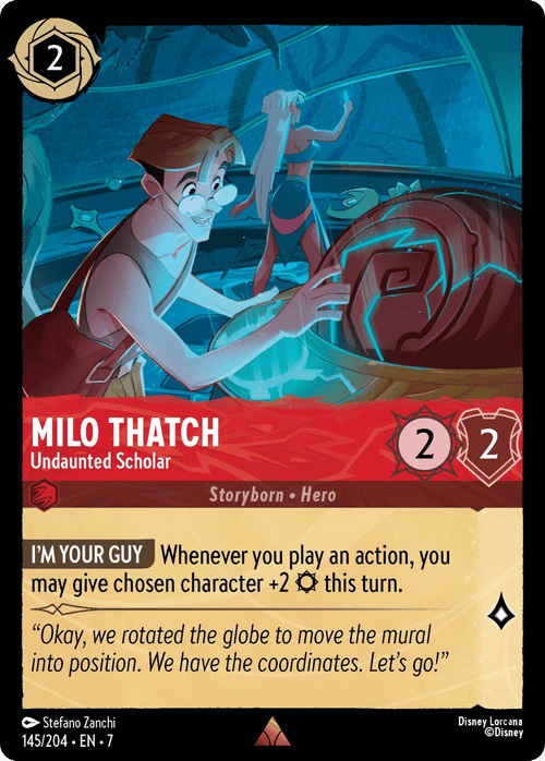 Milo Thatch - Undaunted Scholar