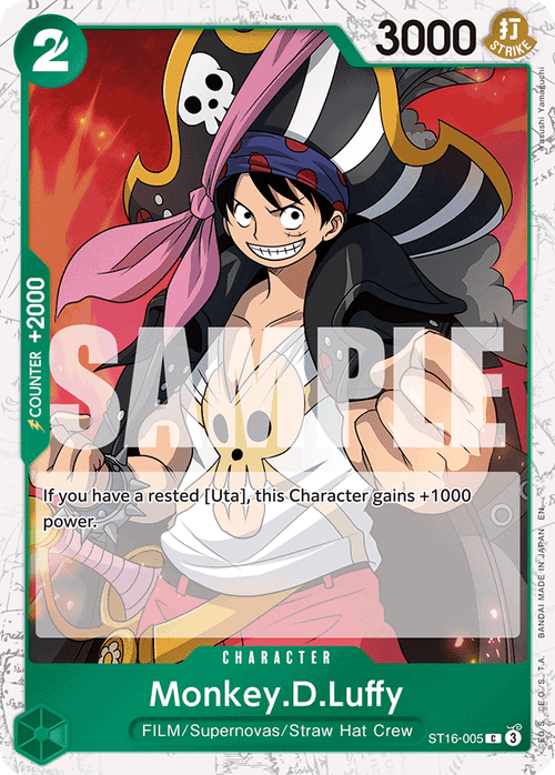 Monkey.D.Luffy (Jolly Roger Foil)