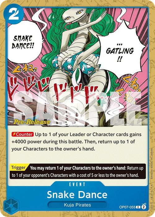 Snake Dance (Pre-Release Stamp)