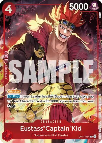 Eustass"Captain"Kid (Best Selection Vol. 6 Alternate Art)
