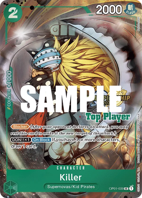 Killer (Top Player Stamp)