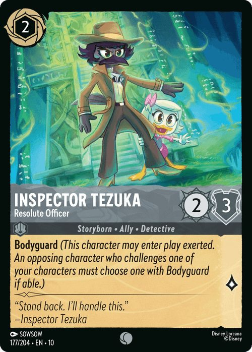 Inspector Tezuka - Resolute Officer