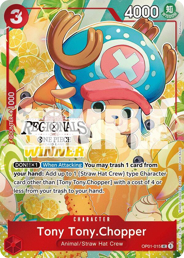 Tony Tony.Chopper (Offline Regional Champion Stamp)