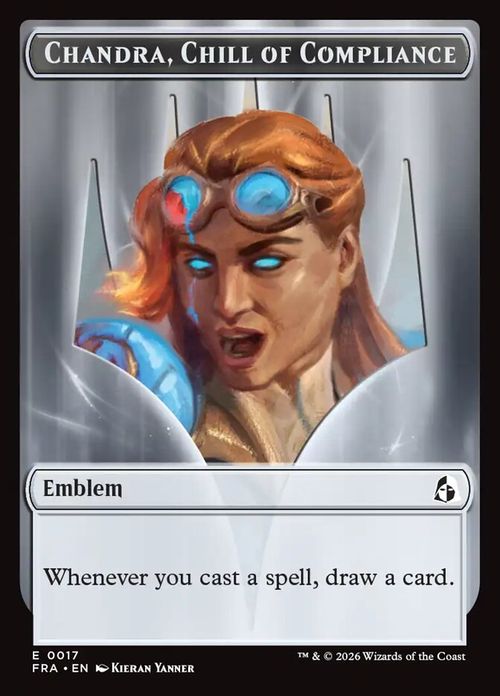 Chandra, Chill of Compliance Emblem