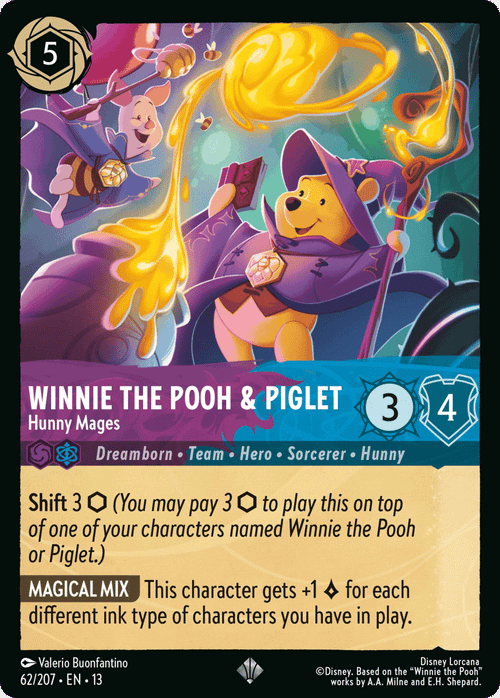 Winnie the Pooh & Piglet - Hunny Mages