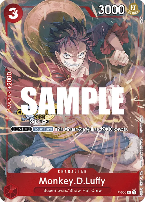 Monkey.D.Luffy (Championship Stamp)