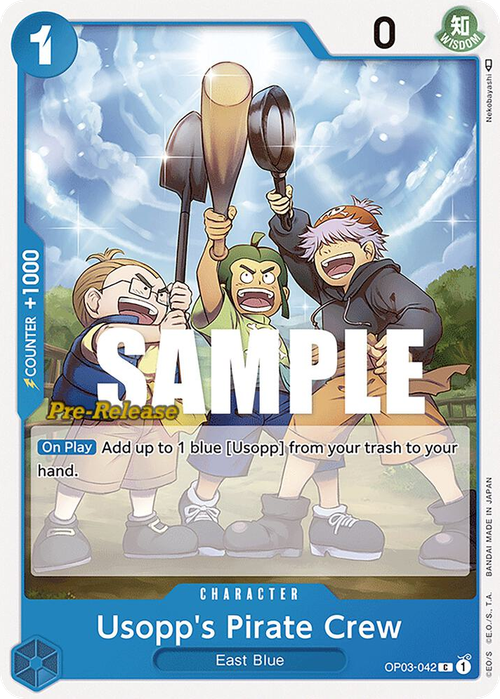 Usopp's Pirate Crew (Pre-Release Stamp)