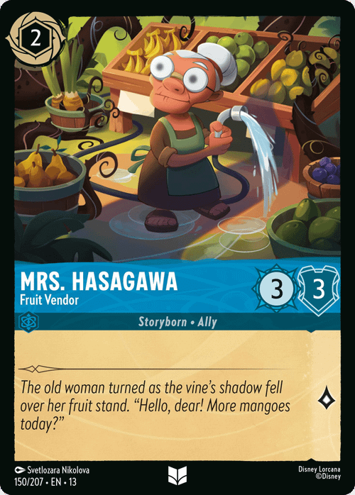 Mrs. Hasagawa - Fruit Vendor