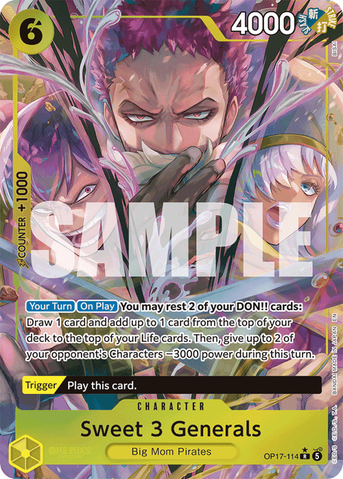 Sweet 3 Generals (Alternate Art)