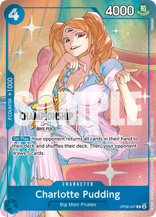 Charlotte Pudding (Championship Stamp)