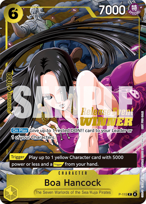 Boa Hancock (Release Event Champion Stamp)