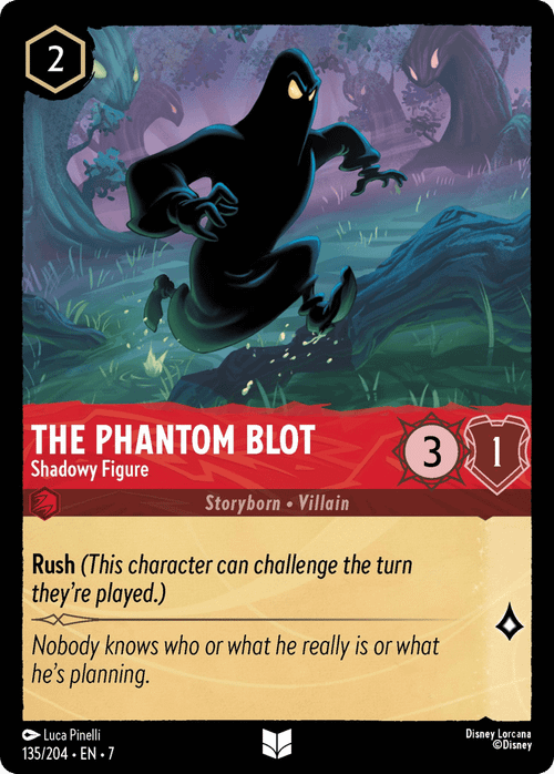 The Phantom Blot - Shadowy Figure