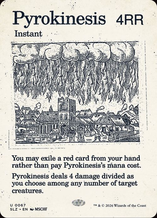Pyrokinesis
