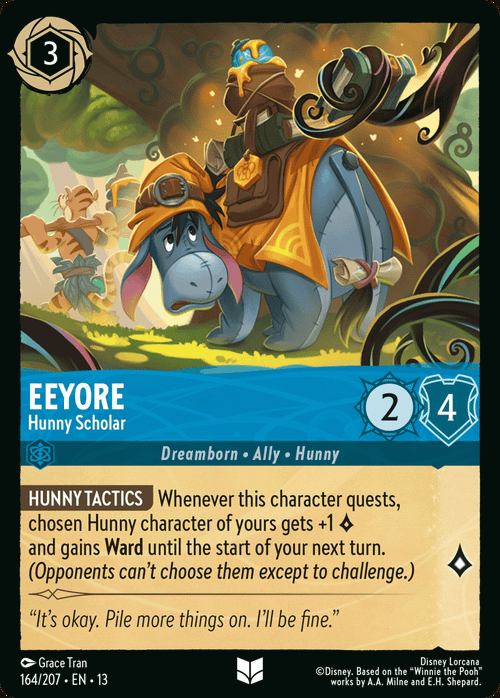Eeyore - Hunny Scholar