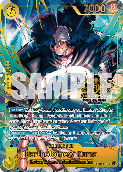 Bartholomew Kuma (3rd Anniversary)