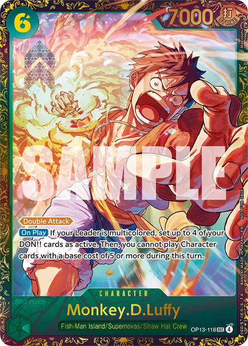 Monkey.D.Luffy (Treasure Cup Alternate Art)