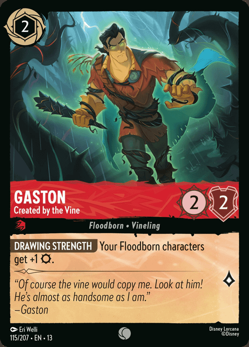 Gaston - Created by the Vine
