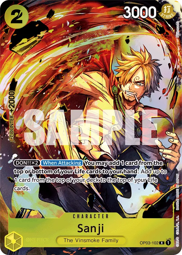 Sanji (Bandai Card Games Fest Alternate Art)