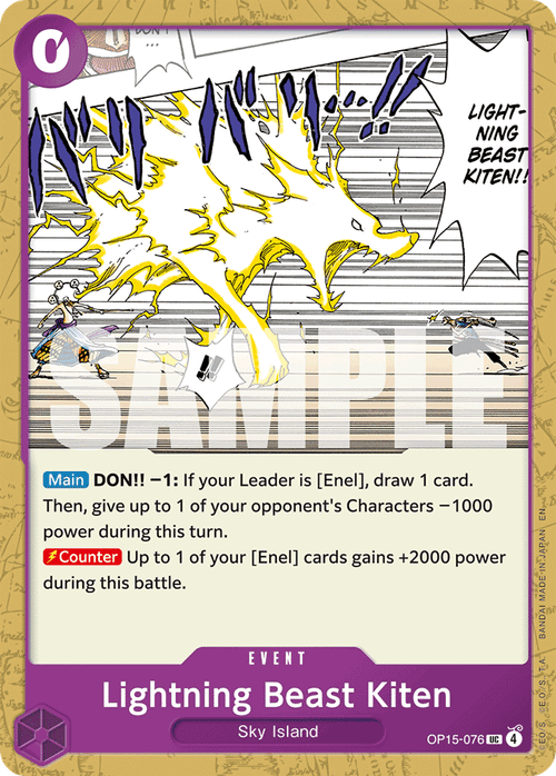 Lightning Beast Kiten