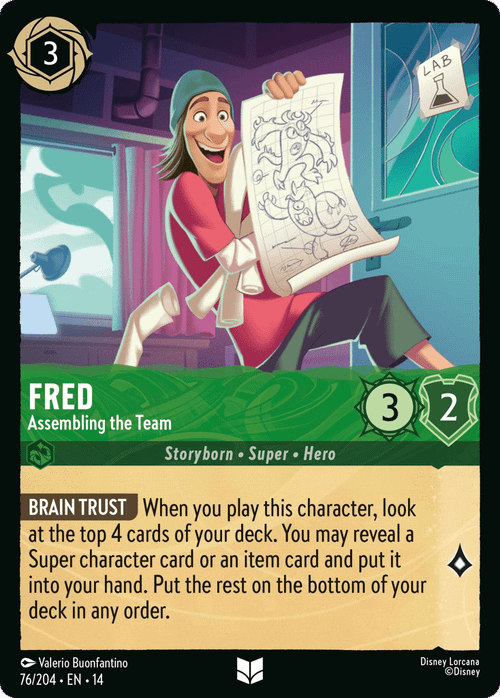 Fred - Assembling the Team