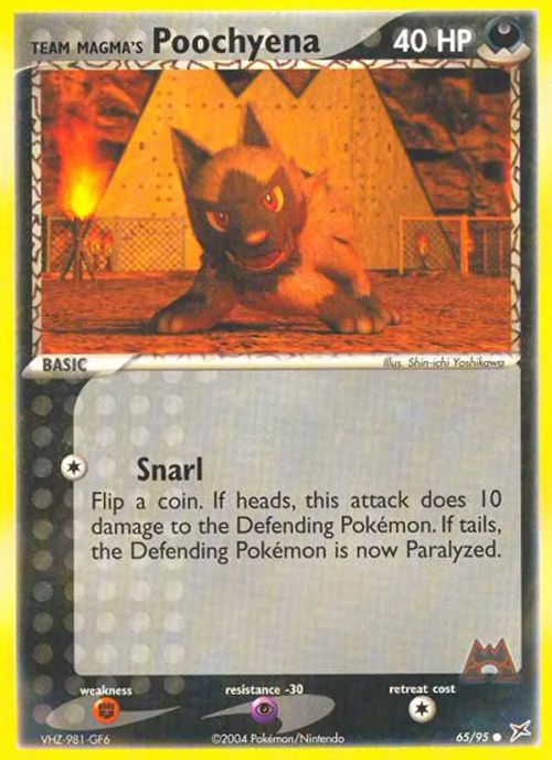 Team Magma's Poochyena