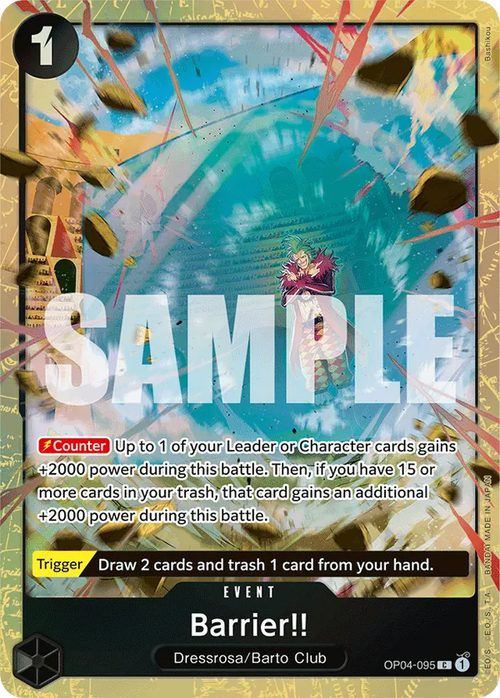 Barrier!! (Best Selection Vol. 2 Alternate Art)
